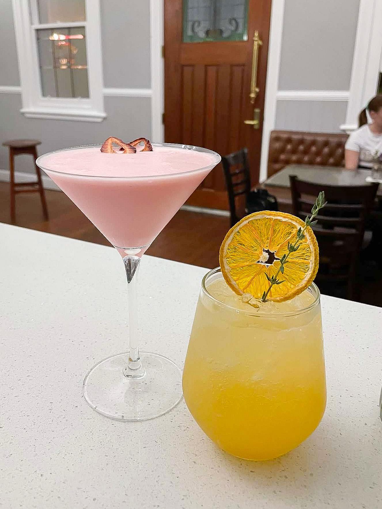 Cocktails at the Warwick Hotel bar